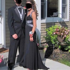 Black sequin Gown used for Prom
